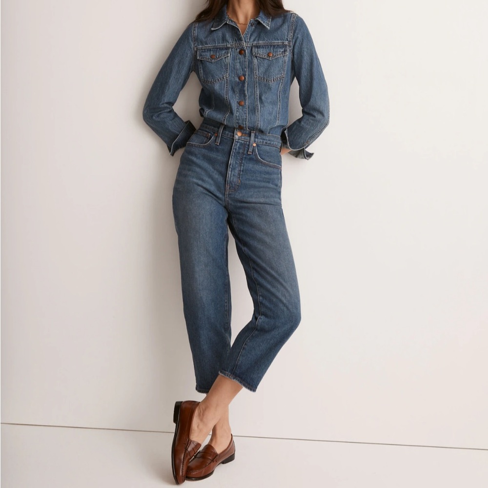 Madewell Balloon Jeans in Ellisboro Wash
